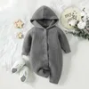 Rompers Baby Knit Boys Jumpsuit Winter Autumn Girls Clothes For Newborn Costumes Kids Overalls J220922