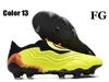 هدية حقيبة رجال عالية الكاحل لكرة القدم أحذية Copas Sense FG Firm Ground Leather Cleats الكلاسيكية Retro Laceless Soccer Shoes Top Outdoor Trainers Botas de Futbol