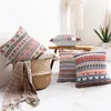 Pillow Bohemian Cover Sofa Decorative Throw Embroidered Boho Vintage Home Patchwork