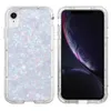 İPhone 11 Case Gule 3in1 Heavy Doubt Hibrid Zırh Telefon Kılıfları 12 Pro Max Personality SOĞUT