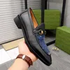 8 in stile Designer di lusso da uomo Dress Scarpe di alta qualit￠ Slip-Op Genuine Fashion Loafer Scarpe per uomo Shoe 38-45