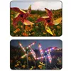 Garden Solar Landscape Windmill Light Residential Ground Plug Outdoor Country House LED Bulb Summer General