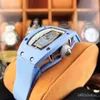 wielofunkcyjne zegarki Superclone Watches Designer Luksusowe Mechaniki Męskie Watch Richa Milles Wristwatch Busines