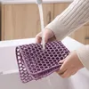 Tapetes de mesa Pia de silicone Protetor de prato de secagem contador para utensílios de cozinha e pratos