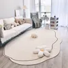 Tapis nordique INS tapis en peluche grand tapis pour salon antidérapant enfant tapis de jeu doux chevet tapis sol alfombra 221008
