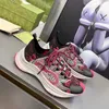 2022 nuove sneakers da donna in jersey intrecciato volante calze stringate piatte coppia di papà scarpe da corsa casual asdasdadawsdasdawsd