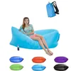 Uppbl￥sbara studsare utomhus lat soffa luft sovande soffa solstol camping strand s￤ng beanbag stol