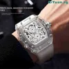 multi-function SUPERCLONE Watch designer Luxury mens Mechanics Rihca Milles Jinshiton Transparent Waterproof Hollow Fully Automatic Mechanic YF9L