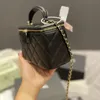 Schoudertassen mode dames crossbody c kwaliteit hoge luxe ontwerpers handtassen dames klassieke kettingbox cosmetische tas portemonnee 2022 portefeuilles bakken handtas