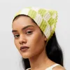 Pannband triangel bandana turban virkning hår halsduk fjäril tai chi cheery hårband stickat pannband för kvinnor trend y2k hår tillbehör t221007