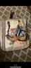 Totes Lady Shoppas Canvas Graffiti Printed Lope Rope Assorized with Multicolored Print Canvas Lagge Postgage Bag3036