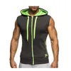 Men's Vests Hooded Waistcoat Fashion Brand Male Sleeveless Jacket Zipper Pocket Gilet Casual Vest gilet men Plus Size XXXL 221008