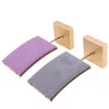 Jewelry Pouches Luxury Metal Base Necklace Display Stand Colorful Pendant Holder For Store