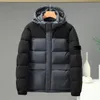 Parkas Cottons Jacket Men Winter Thicked Warme Bread Jacket Fashionabla Casual Coat Armband Embroidery Brand Cotton Coats