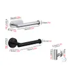 Toilet Paper Holders Stainless Steel Roll Holder SelfAdhesive Bathroom PunchFree Towel Rack Wall Mount Tissue Accessories 221007