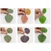 장식용 꽃 시뮬레이션 유칼립투스 잎 녹색 Ucalyptus 스프링 및 가을 색상 가짜 꽃 계획 장식 DIY