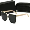 CC 2022 Luksusowa marka Ogromne okulary przeciwsłoneczne Fashion Classic Design Polaryzowane kwadratowe okulary przeciwsłoneczne dla mężczyzn i damskich Uv400 505 Chane