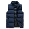 Gilet da uomo Aiwetin uomo Inverno Donna con cappuccio Giacca corta imbottita in cotone di colore brillante Gilet donna senza maniche 221008