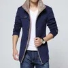 Мужское пальто из искусственного меха с длинным рукавом, толстое пальто, тонкое, плюс размер, мужское зимнее синее пальто, ветровка, мужская верхняя одежда, шерстяное пальто для мальчиков 4xl 3xl T221007