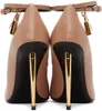 enkel Tomlies fordlies f-Pumps damesschoenen pumps hangslot hakken zwart nude nappa kalfsleer hakken en puntige neus sling strap naaldhak 35-43