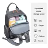 Bebek Bags Mommy Büyük Kapasite Sırt Çantası Meza Moda Uygun Seyahat Bez Çantaları Çanta Çok Fonksiyonlu Analık HMB01 221007