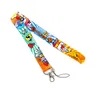 Anime BTS21 Cartoon Lanyard voor Keychain ID Card Cover Pass Student Badge Holder Key Ring Neck Rats Accessoires
