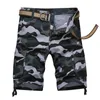 Men's Pants Leisure Men's Multi-pocket And Shorts Overalls Camouflage Summer Colour Fashion Plush Band