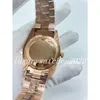 7 Style Men's Watches 36mm Daydate Diamond Roman Numeral Dial 18k Gold Fashion Automatic Mechanical Rose Stainless Steel Luxury Wristwatch