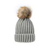 Ullboll av l￶stagbar vuxen pullover enstaka bollar hatt nya inser vuxna fast f￤rg utomhus varm stickad hatt