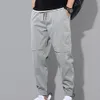 Pantalons pour hommes Jogging Casual Sports Cargo Salopettes Vêtements de travail Pantalons de survêtement Cordon à la cheville Pantalon de sport 221007