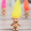 Colorful Hair Troll Doll Family Members Daddy Mummy Baby Boy Girl Leprocauns Dam Trolls Toy Gift Happy Love Family