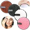 Reusable Towel Soft Makeup Remover Pads Microfiber Make Up Removing Wipe Cotton Pineapple Round Cosmetic Puff Lazy Face Cleaning Tools Wholesale