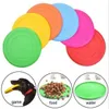 Dogs Toys Soft Flying Flexible Disc Tooth Resistant Outdoor Large Dog Puppy Pets Training Fetch Silicone Interactive Toy