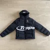 남성 겨울 따뜻한 파카 Trapstar Hyperdrive Jacket 1to1 품질 영국 하이 스트리트 패션 여성 코트 사이즈 XS-XL