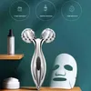 3D Roller Face Lifting Instrument Thin Massager Full Body Shape Y Wrinkle Remover Massage Skin Care Tool 220513