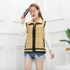 Women's Fur A Coat Whole Short Jacket True Shoulder Vest.