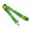 Handy-Lanyard-Riemen, Sonnenblumen-Auto-Schlüsselanhänger, Ausweis, Pass, Handy-Schlüsselanhänger, Ausweishalter, Schmuck