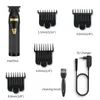 ホームコードレスプロのヘアクリッパークリッパーバーバーショップヘアトリマー男性用エレクトリックヘアカットマシンAndis T-Outliner Blade USB充電に改訂