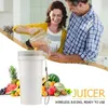 Juicers multifunctionele juicer huishouden elektrische mini 6 mes draagbare citroensap fruit beker fast food-processor