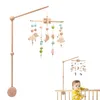 Rattles Mobiles Baby Crib Toy Holder Rotating Mobile Bed Bell Musical Box Projection 0-12 Months born Infant Gifts 221007