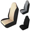 Fundas de asiento de coche 1 pieza Ajuste universal para la mayoría de camiones SUV o furgonetas Transpirable con tela de poliéster de esponja compuesta de 2 mm