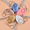 130db Egg Shape Self Defense Alarm Girl Women Security Protect Alert Personal Safety Scream Loud Keychain Alarms2579991