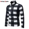 سترات الرجال 5 Styleswarm Mens Longsleeved سترة أزياء ستانوب سترة سترة سترة عرضية 221007