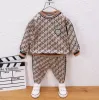 Kids Clothes Boy Cotton SweaterShirt Pants 2PC Children Spring Autumn Girls Sport Outfits