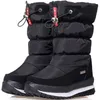 Boots Women Snow Nonslip Waterproof Woman Woman S للأحذية الحفاظ على الحذاء النسائي الدافئ 2022 221007