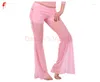Stage Wear 11 Colors Wholesale Belly Dance Trousers Sexy Mesh Girls Pants Dancer's Practice