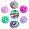 Klei katoenen modder slijm puff slijm slijm plasticine diy prikken plassen decompressie ventilatie speelgoed