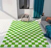 Carpet Color Checkerboard Plaid Carpet Moroccan Living Room Bedroom Rug Antiskid Entry Door Mats Household Bedside Rugs Bay Window Mat 221008