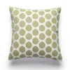 Kudde modern enkel täckning grön kärlek plysch fodral liten färsk elegant soffa kan demonteras och tvättas