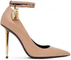 enkel Tomlies fordlies f-Pumps damesschoenen pumps hangslot hakken zwart nude nappa kalfsleer hakken en puntige neus sling strap naaldhak 35-43